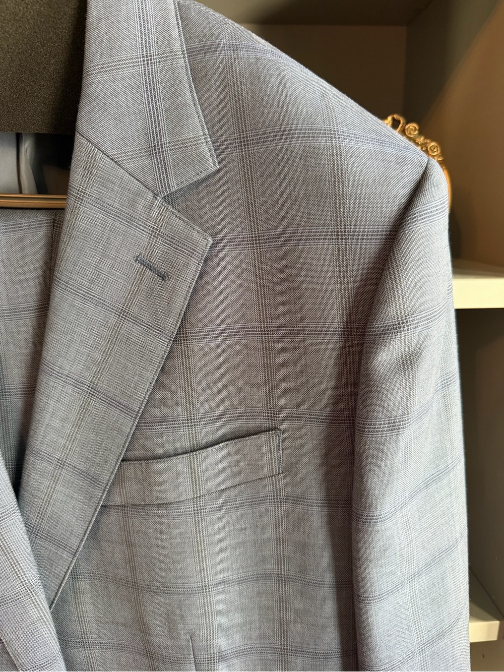 Bonobos Tollegno 1900 Plaid 2-Piece Suit — 44R / 35×34